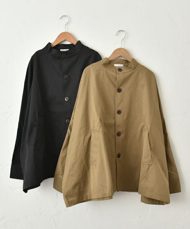 hagumu｜スタンドネックワイドジャケット [[hag-169]][C]