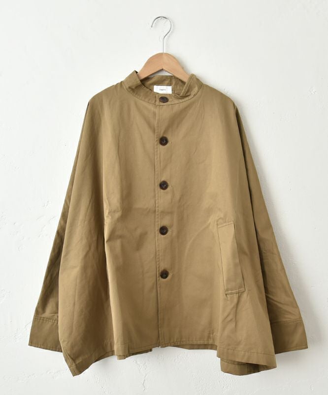 hagumu｜スタンドネックワイドジャケット [[hag-169]][C]