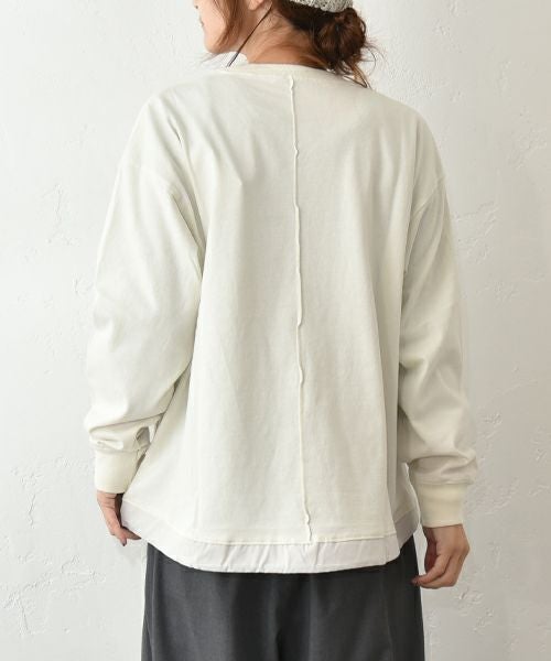 her.｜バイファブリックドロスプルオーバー [[MA-512023]][C]