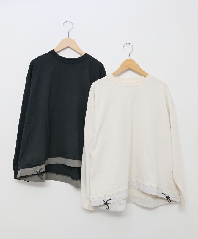  her.｜バイファブリックドロスプルオーバー [[MA-512023]][C]