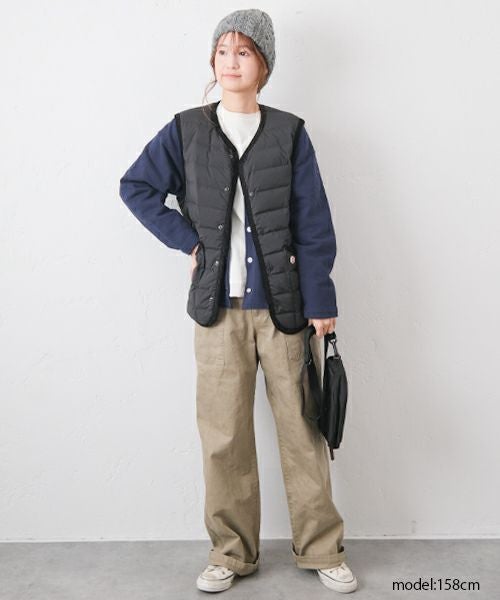 her.｜ヘムラウンドポケットカーディガン [[MA-513005]][C]