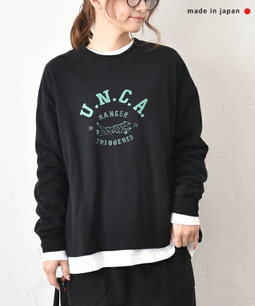 her.｜ミニ裏毛チータープリントワイドプルオーバー [[7255C-923]][C]