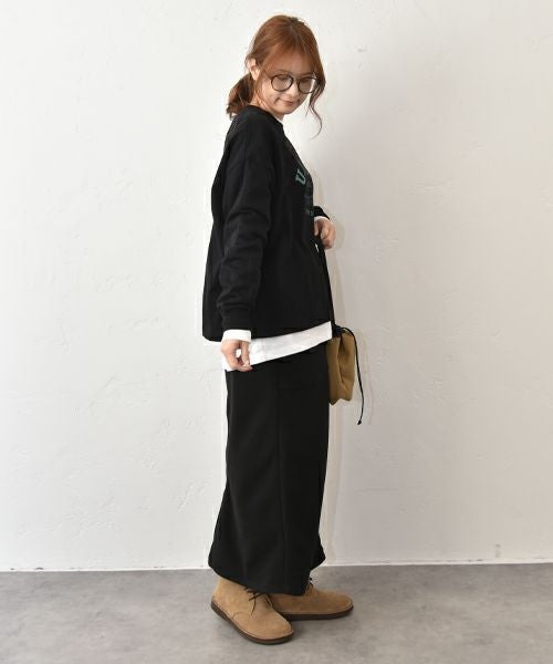 her.｜ミニ裏毛チータープリントワイドプルオーバー [[7255C-923]][C]