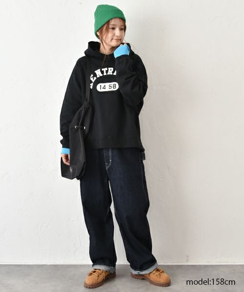 and quarter｜ロゴスウェットパーカー [[MA-473030]][C]