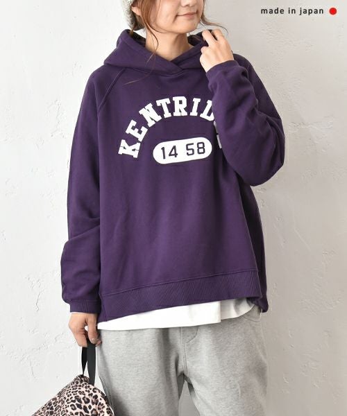 and quarter｜ロゴスウェットパーカー [[MA-473030]][C]