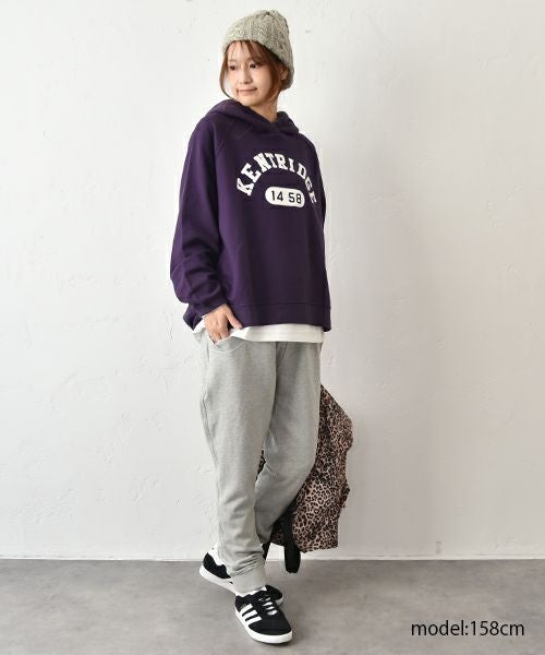 and quarter｜ロゴスウェットパーカー [[MA-473030]][C]