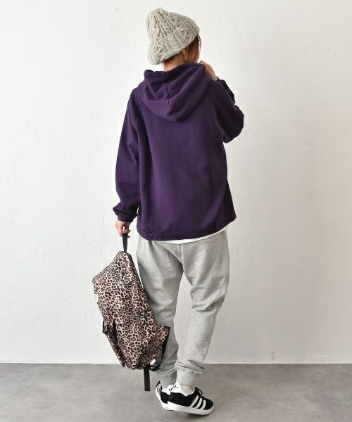 and quarter｜ロゴスウェットパーカー [[MA-473030]][C]