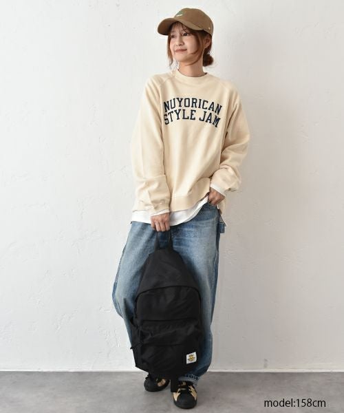 and quarter｜クルーネックロゴスウェット [[MA-473029]][C]