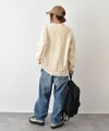 and quarter｜クルーネックロゴスウェット [[MA-473029]][C]
