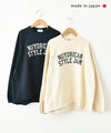  and quarter｜クルーネックロゴスウェット [[MA-473029]][C]