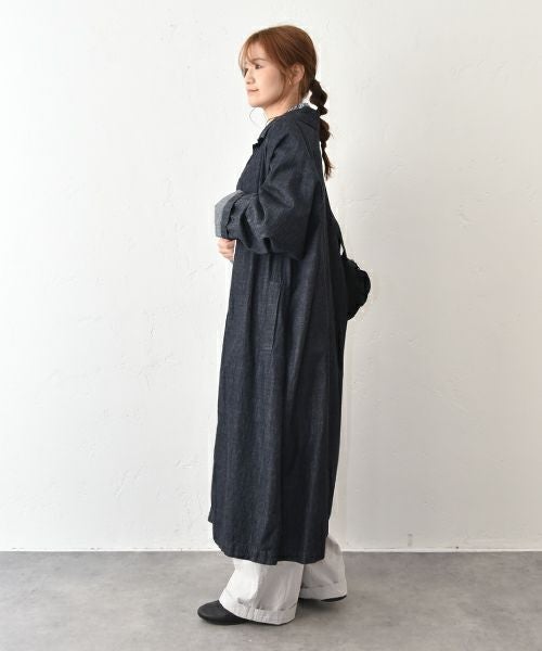 No18｜デニムロングコート [[CE1CO240902D]][C]