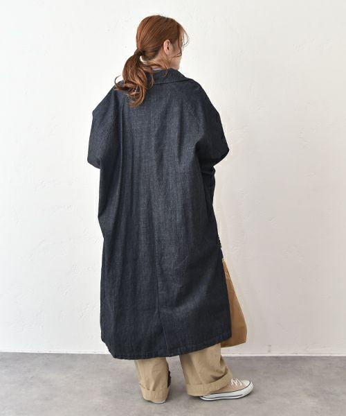 No18｜デニムロングコート [[CE1CO240902D]][C]