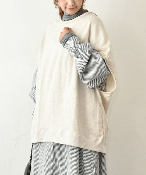 No18｜裏毛ベスト [[125706]][C]