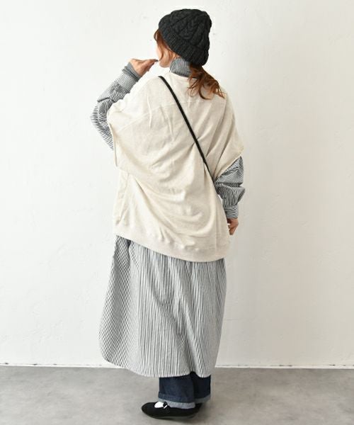 No18｜裏毛ベスト [[125706]][C]