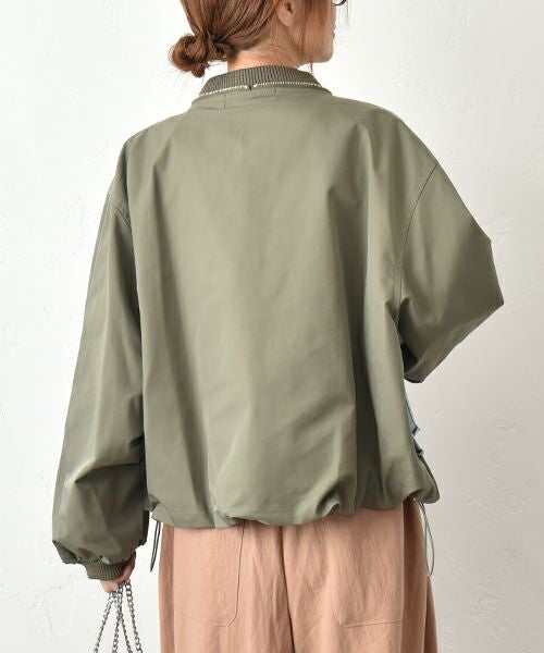 MICALLE MICALLE｜デニム切替ブルゾン [[MMG108JDC]][C]