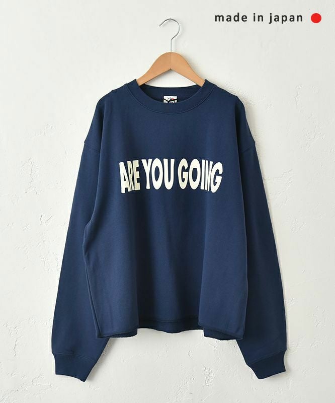  her.｜ロゴ入りビッグスウェット [[MTAH508-1110]][C]