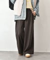 HUMS｜起毛ワイドパンツ [[HUM-074]][C]