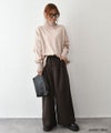 HUMS｜起毛ワイドパンツ [[HUM-074]][C]
