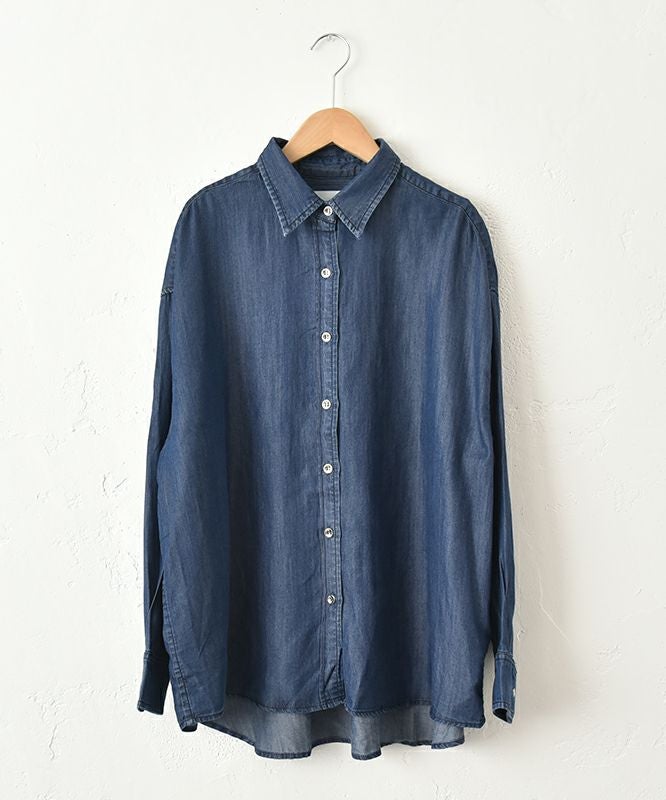 HUMS｜テンセルデニムシャツ [[HUM-080]][C]