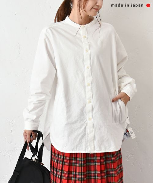 her.｜起毛コットンシャツ [[CE3SH230802F]][C]