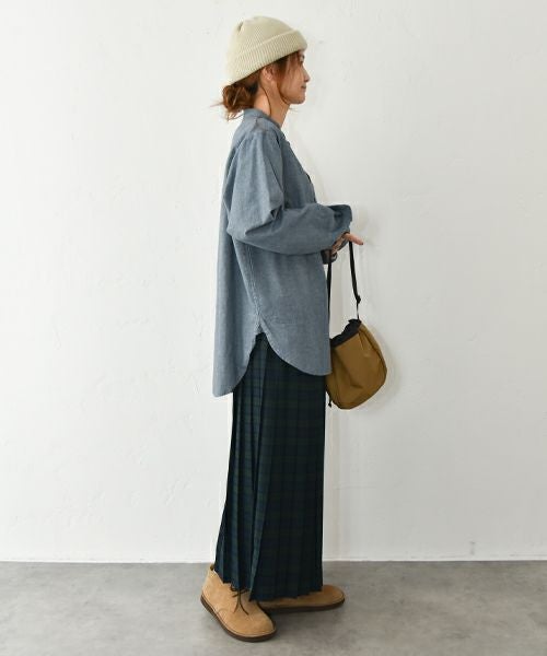 her.｜起毛コットンシャツ [[CE3SH230802F]][C]