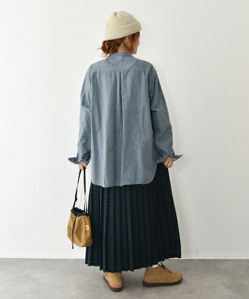 her.｜起毛コットンシャツ [[CE3SH230802F]][C]