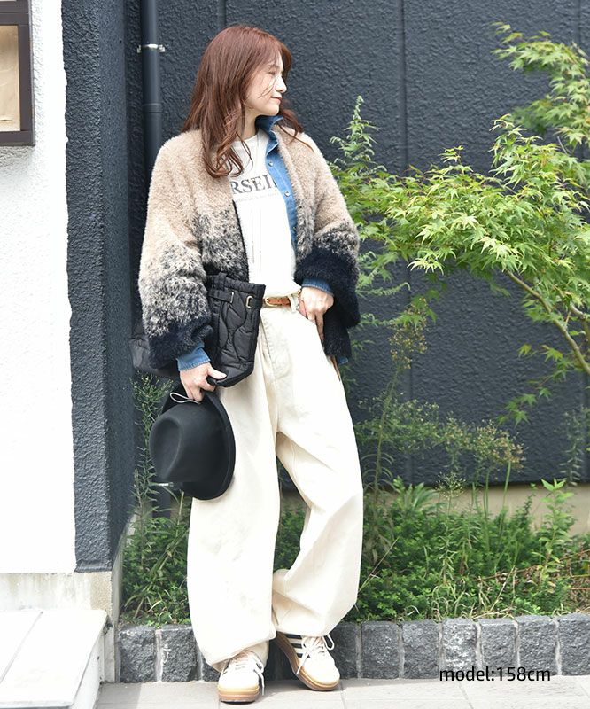 HUMS｜サイドタックカーブパンツ [[C-5115]][C]