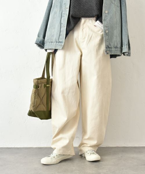 HUMS｜サイドタックカーブパンツ [[C-5115]][C]