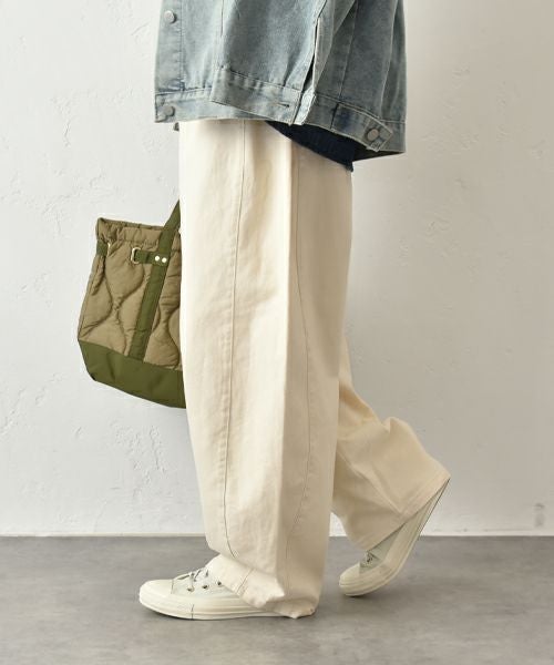 HUMS｜サイドタックカーブパンツ [[C-5115]][C]