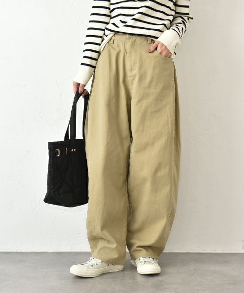 HUMS｜サイドタックカーブパンツ [[C-5115]][C]