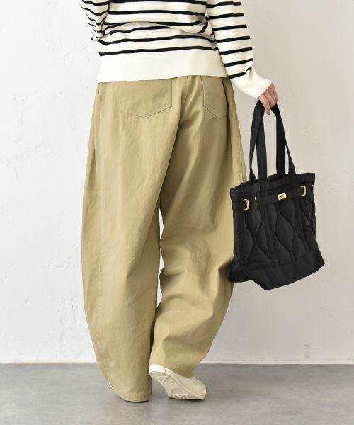 HUMS｜サイドタックカーブパンツ [[C-5115]][C]