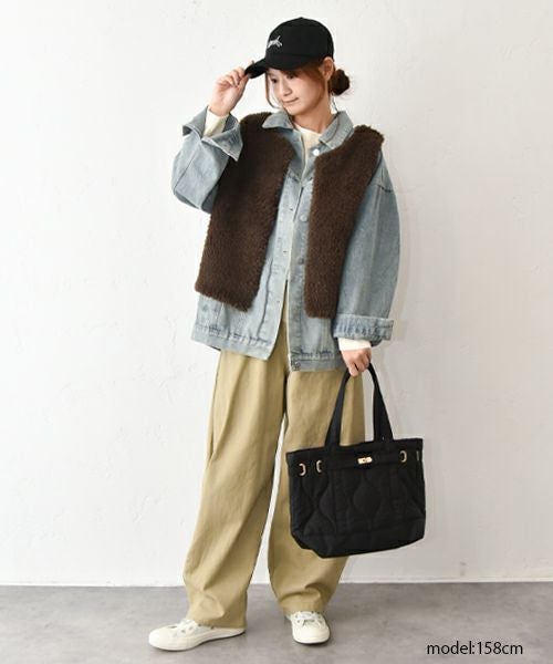 HUMS｜サイドタックカーブパンツ [[C-5115]][C]