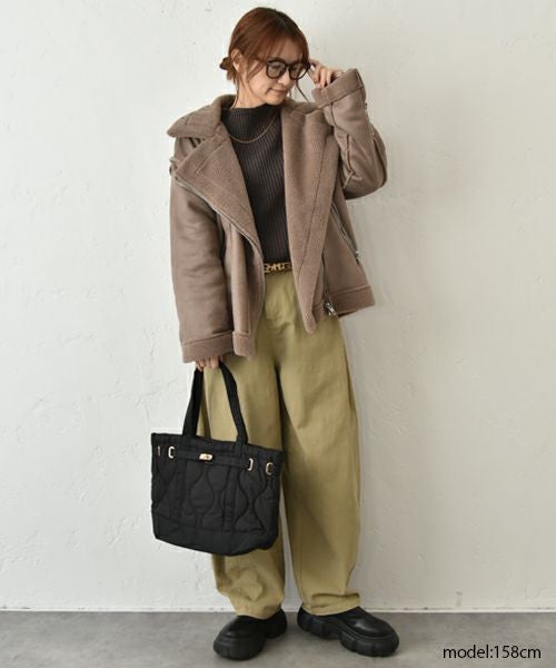  HUMS｜サイドタックカーブパンツ [[C-5115]][C]