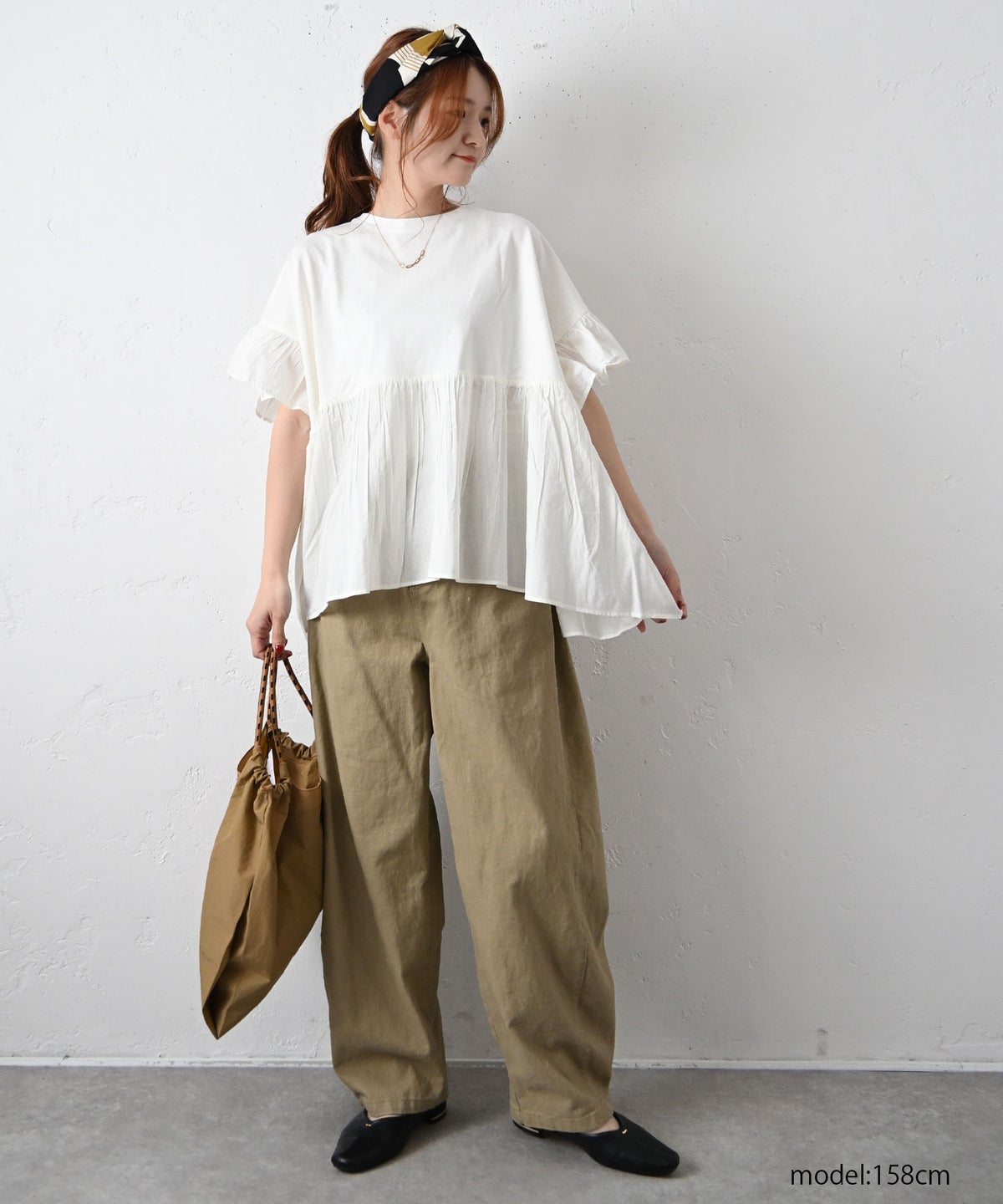 HUMS｜サイドタックカーブパンツ [[C-5115]][C]