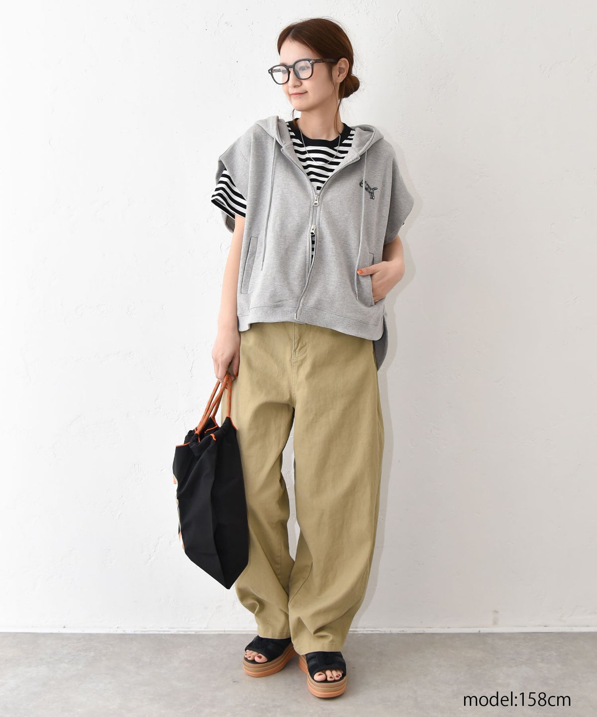 HUMS｜サイドタックカーブパンツ [[C-5115]][C]