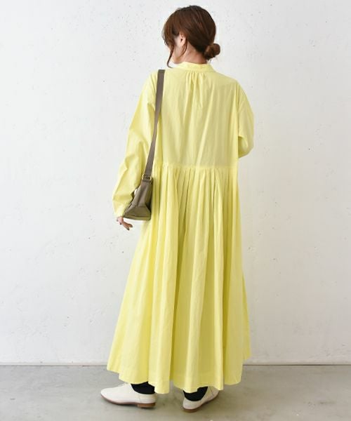 OMEKASI｜タック前開きワンピース [[hag-111-1]][C] | ma28 ONLINE STORE