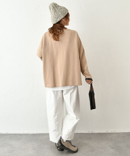 her.｜カノコ素材クルーネックカットソー [[131327H]][C]