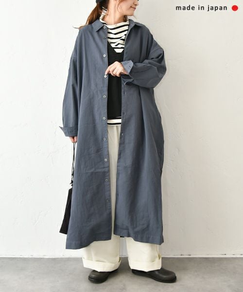 prit｜レギュラーカラービックシャツワンピース [[P80609]][C]