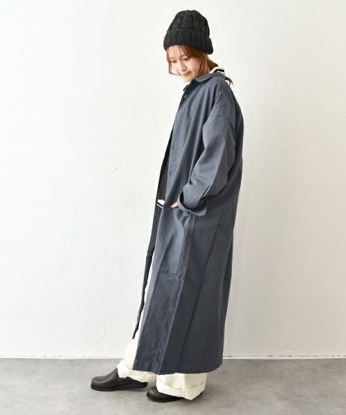 prit｜レギュラーカラービックシャツワンピース [[P80609]][C]