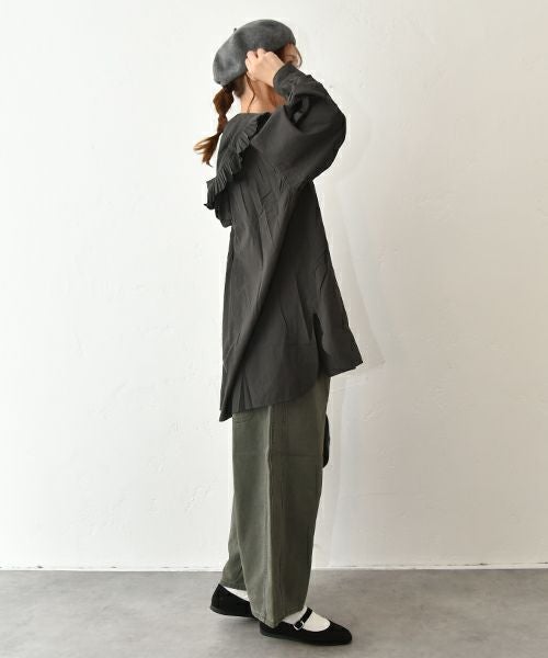 tumugu｜ふわふわコットンプルオーバー [[TB25302]][C]