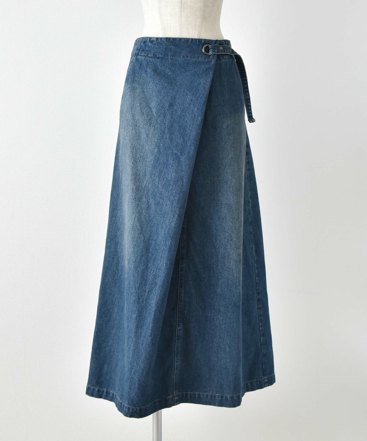 day standard｜デニムラップスカート [[day-033]][D]
