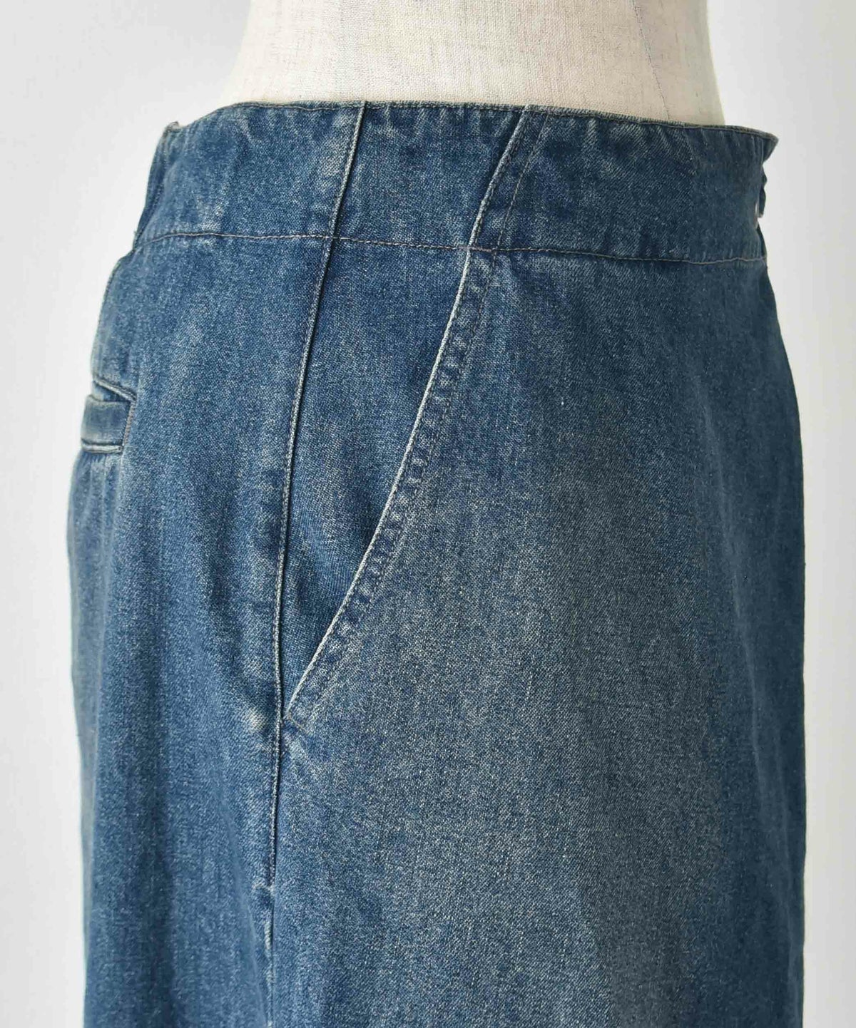 day standard｜デニムラップスカート [[day-033]][D]