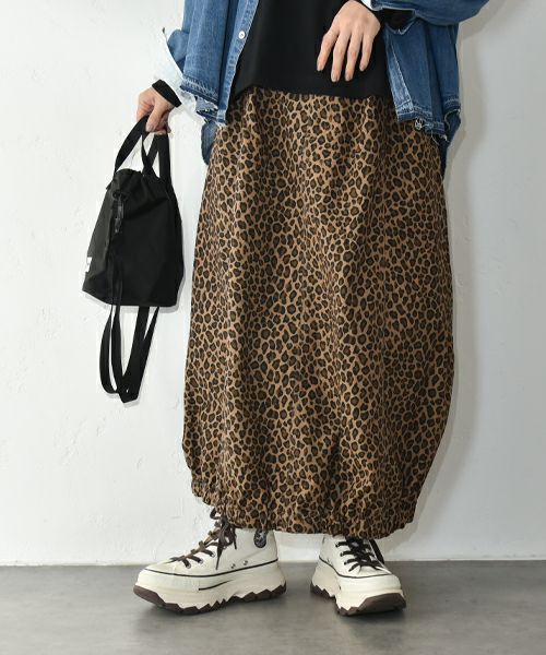 IN THE MARKET｜チノ素材バルーンスカート [[IN-108]][C]