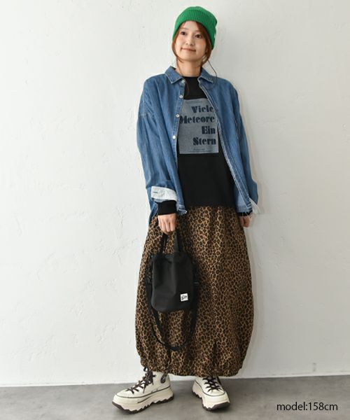 IN THE MARKET｜チノ素材バルーンスカート [[IN-108]][C]