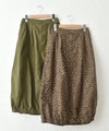  IN THE MARKET｜チノ素材バルーンスカート [[IN-108]][C]