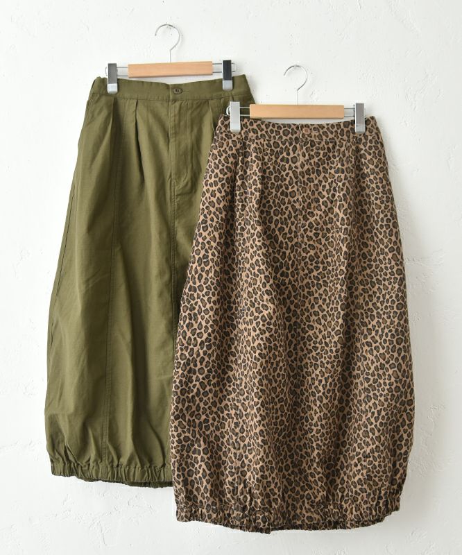  IN THE MARKET｜チノ素材バルーンスカート [[IN-108]][C]