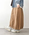  IN THE MARKET｜チノ素材バルーンスカート [[IN-108]][C]