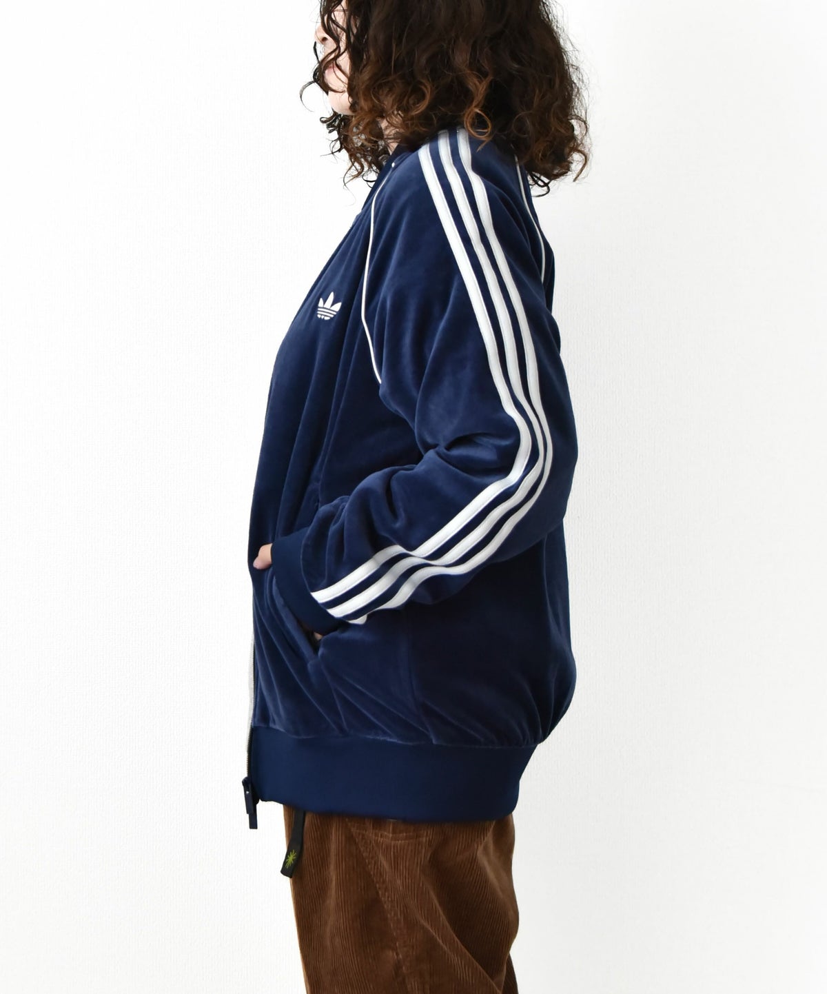 adidas｜ベロア トラックトップ [[QD668]][D]