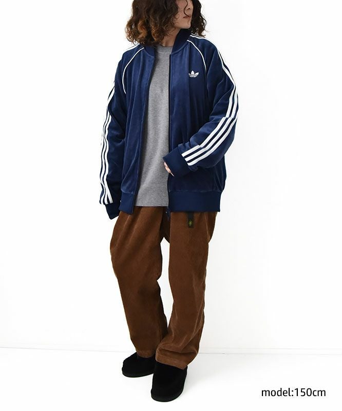 adidas｜ベロア トラックトップ [[QD668]][D]