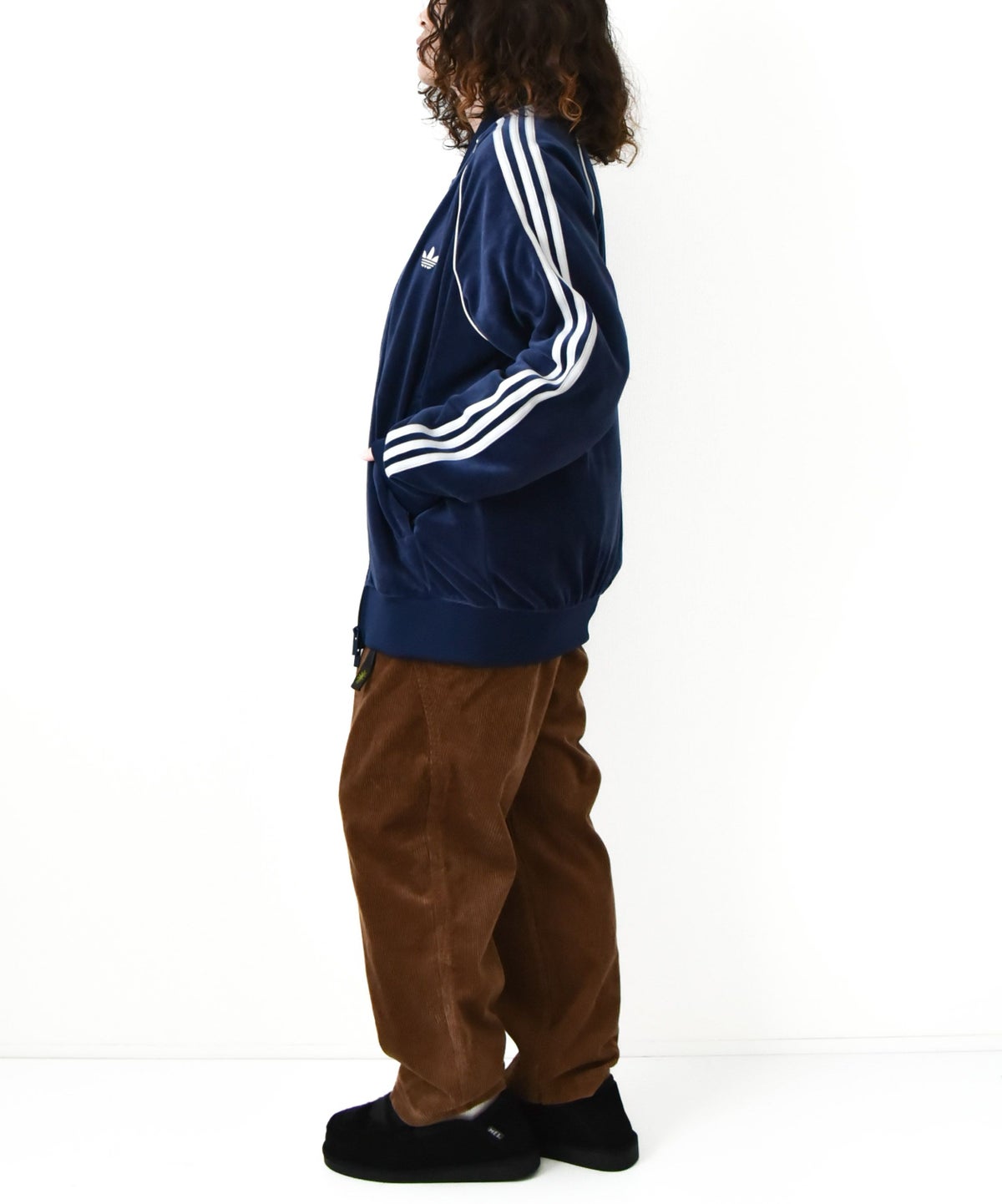 adidas｜ベロア トラックトップ [[QD668]][D]